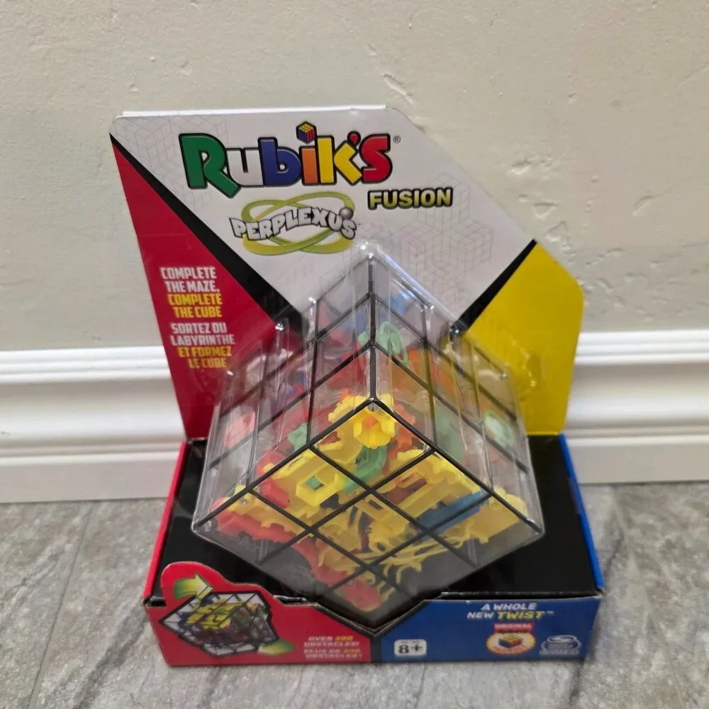 Rubik's Perplexus Fusion 3x3 Gravity 3D Maze Game Brain Teaser Puzzle 6056605
